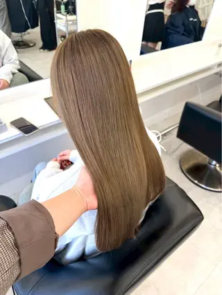 ロング カラー Parve  Mix 🫧梶川虹のヘアスタイル