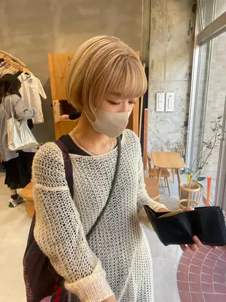 カラー wewe: momoeのヘアスタイル