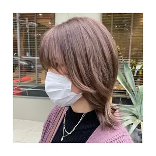 カラー ヘアアレンジ レイヤーカット ♥kanaのヘアスタイル
