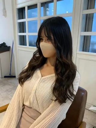 ミディアム エクステ/ケア カラー/KOICHIのヘアスタイル