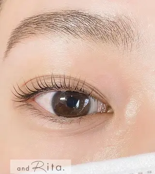 マツエク・マツパ and Rita 蒲生店所属・andRita蒲生店 kanouのマツエク・マツパデザイン