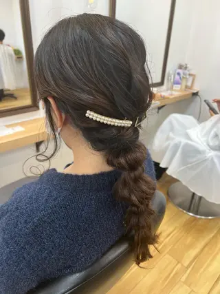 ヘアアレンジ 川畑 陽奈のヘアスタイル