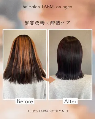 ミディアム カラー 石川 卓也のヘアスタイル