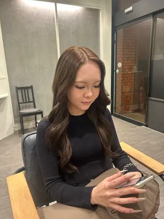 ロング カラー ヘアアレンジ cocotte 💟草間紫音💟のヘアスタイル