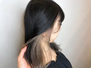 セミロング 美髪改善・ストレート 🌿エクステ/カンジのヘアスタイル