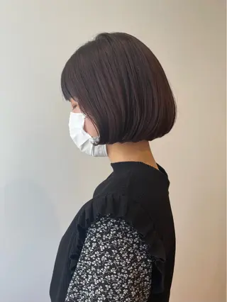 ショート 暖色カラー/似合わせ カット/名古屋/辻のヘアスタイル