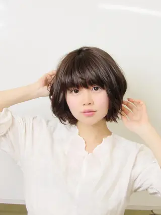 ショート ブルーム yukiのヘアスタイル