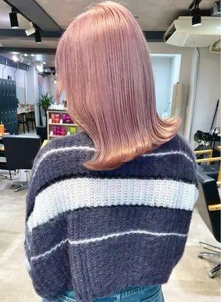 カラー 🌼ベージュ/暖色 🌼すずのヘアスタイル