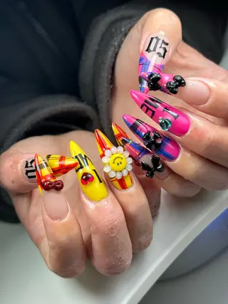 ネイル Nail Salon L'arc所属・💊大阪/心斎橋 moni🧠のネイルデザイン