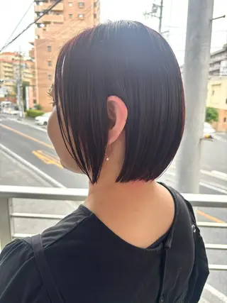 ショート 「隠れ家サロン」 Salon de Chloe所属・倉敷サロンドクロエ ꕀ井上恋夢ꕀのヘアスタイル