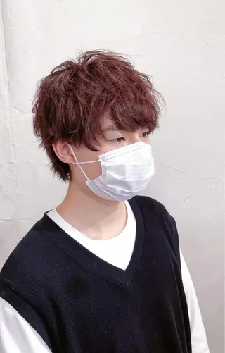 ショート メンズ かんばら りょーいのヘアスタイル