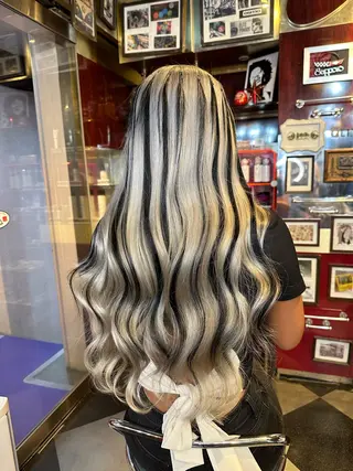 カラー カット/ピンク/ ラベンダー/長谷恵花のヘアスタイル