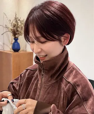 ショート 松村光留 /ショートカットのヘアスタイル