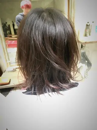 ミディアム 松村 崇弘のヘアスタイル