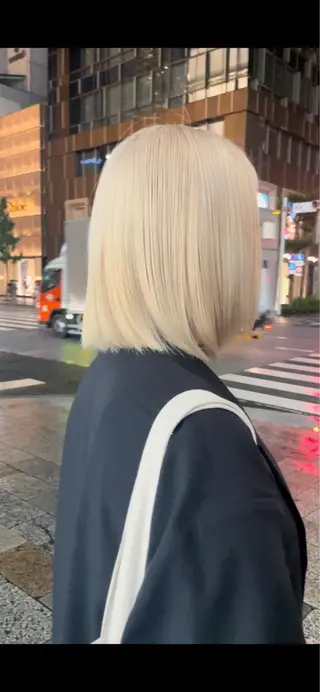 カラー 美髪改善ストレート/ 植村友哉のヘアスタイル