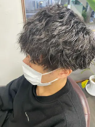 ショート パーマ メンズ メンズパーマの達人 /タカシマ　ダイスケのヘアスタイル