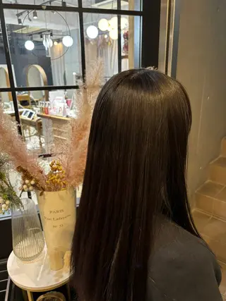 ロング 透明感カラーと映画 美容師/yujiのヘアスタイル