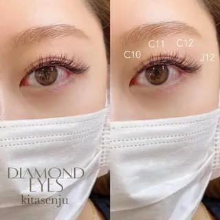 マツエク・マツパ 志村 Fのマツエク・マツパデザイン