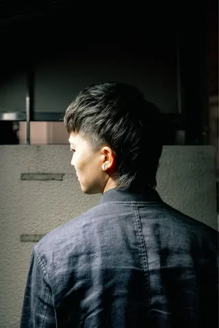 ミディアム カラー パーマ メンズ 🔗メンズサロン🔗 Kieのヘアスタイル