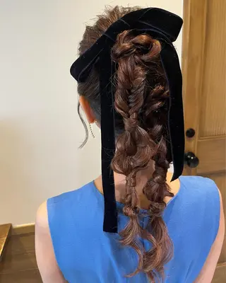 ロング ❁ヘアメ❁ YUMI ❁ゆみ❁横浜桜木町のヘアスタイル