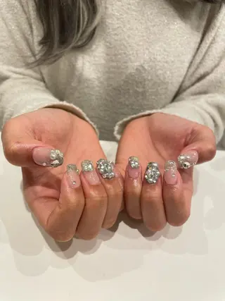 ネイル 束感まつ毛/ネイル/ LED♥KIRARAのマツエク・マツパデザイン