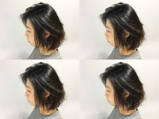 ショート ミディアム セミロング パーマ boutique misakiのヘアスタイル