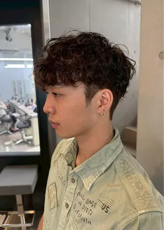 メンズ KIRATO💈 メンズ✂️/艶カラーのヘアスタイル
