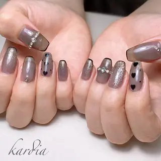 ネイル καρδιά -ｶﾙﾃﾞｨｱ-のネイルデザイン