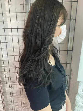 カラー AYANE 韓国ヘア /レイヤーカットのヘアスタイル