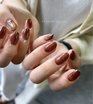 ネイル otsumeyasan所属・わたなべ ちかのネイルデザイン