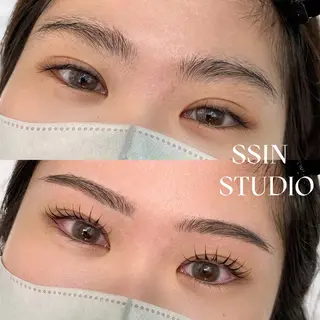 マツエク・マツパ SSIN　STUDIO岡山店所属・SSIN岡山｜ 眉まつ専門店🌸のマツエク・マツパデザイン