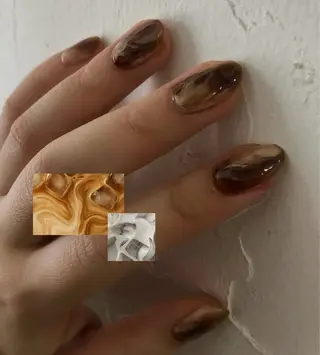 ネイル ニュアンスネイル⌇ Rukka💅🫧のネイルデザイン