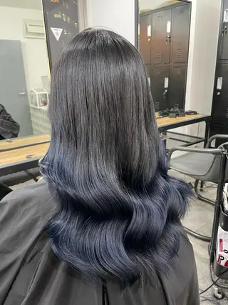 ミディアム カラー パーマ ヘアアレンジ メンズ キッズ ネイル マツエク・マツパ アイブロウ カラー特化サロン Eir心斎橋のヘアスタイル