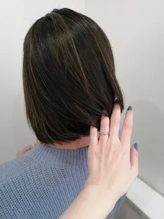 ショート カラー sepiage trois所属・酒井 亜希のヘアスタイル