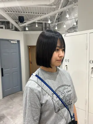 ミディアム カラー ヘアアレンジ ボブ /ニュアンス/ satomi🧸💖のヘアスタイル