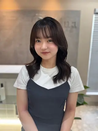セミロング Zina梅田茶屋町所属・Mayu💖 Zina梅田茶屋町のヘアスタイル