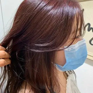 カラー キクチ リオのヘアスタイル
