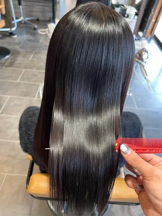 ロング カラー ツヤ髪の匠/髪質改善 山本晃太のヘアスタイル