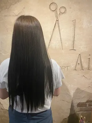 ロング PANOL 秀島のヘアスタイル