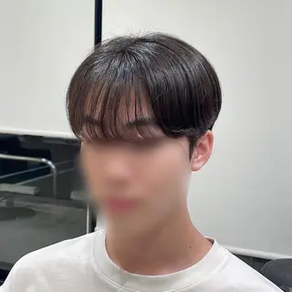 ショート パーマ ヘアアレンジ メンズ パク・ボミン小野リエ 韓国ハーフ🦊のヘアスタイル