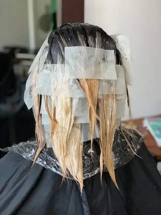 ミディアム Orque deux 伊藤丈晴のヘアスタイル