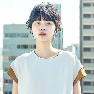 ショート パーマ studio ettのヘアスタイル