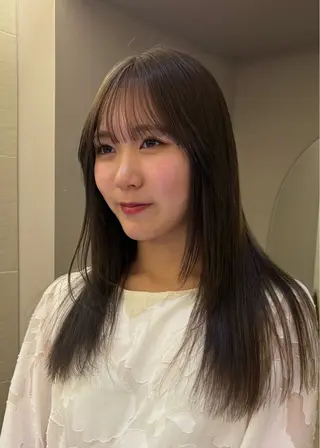 ロング カラー サイトウ　ナミ /無料カットモデルのヘアスタイル