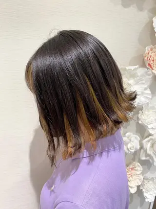 ショート カラー 横山 直輝のヘアスタイル