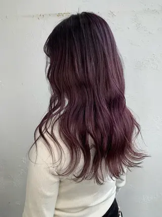 ロング SITY.天神大名【シティ】所属・🦋mamiya🦋 カットモデル募集のヘアスタイル