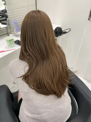 セミロング カラー 🌿透明感赤み消し Keishin🌿のヘアスタイル