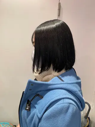 ショート カラー salowin渋谷kitaya park前所属・RIKA韓国ヘア/く びれヘア/上品カラーのヘアスタイル