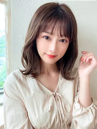 ミディアム AFLOAT/L 🍀Sachi🍀のヘアスタイル