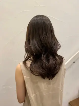 セミロング Ash中目黒店 榊間茜のヘアスタイル