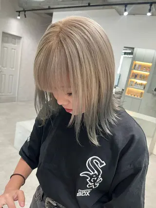 カラー 🩷hair salon dot. tokyo color 🩷所属・ハイトーンカラー ⌇Hao 🎀✮のヘアスタイル